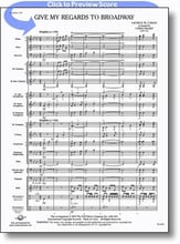 Give My Regards to Broadway Concert Band sheet music cover